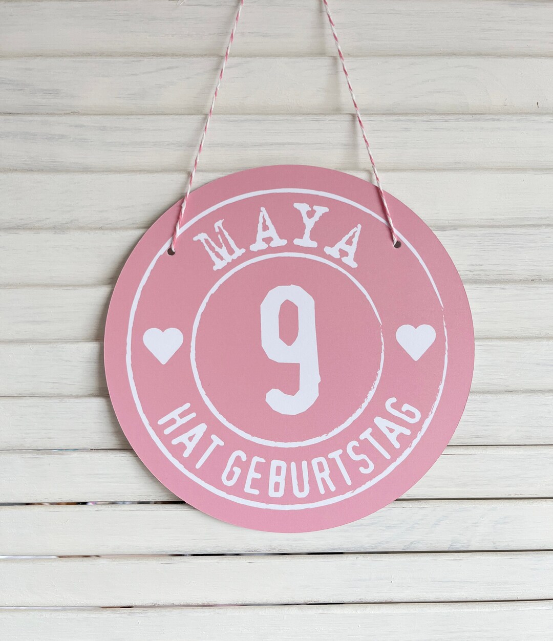 GEBURTSTAG Schild Mit Namen Geburtstagskind Geburtstagsparty - Etsy