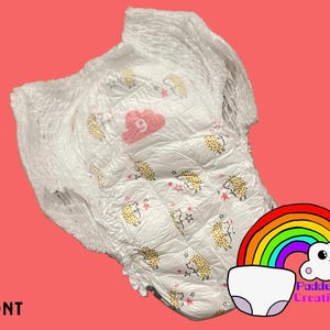 PaddedCreations Fred & Flo Size 9 Pullups ABDL Fits at least 32 Inch Waist Adult Baby Diaper Nappy