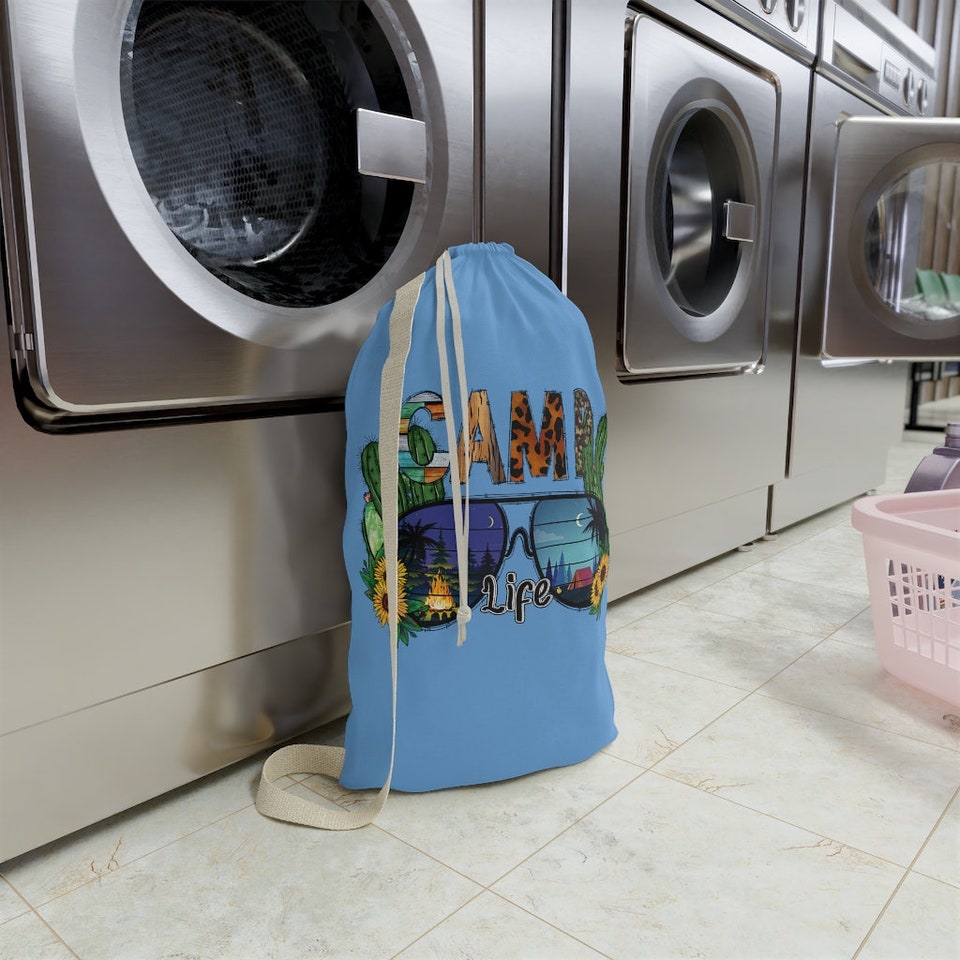 Discover Camp Life Laundry Bag