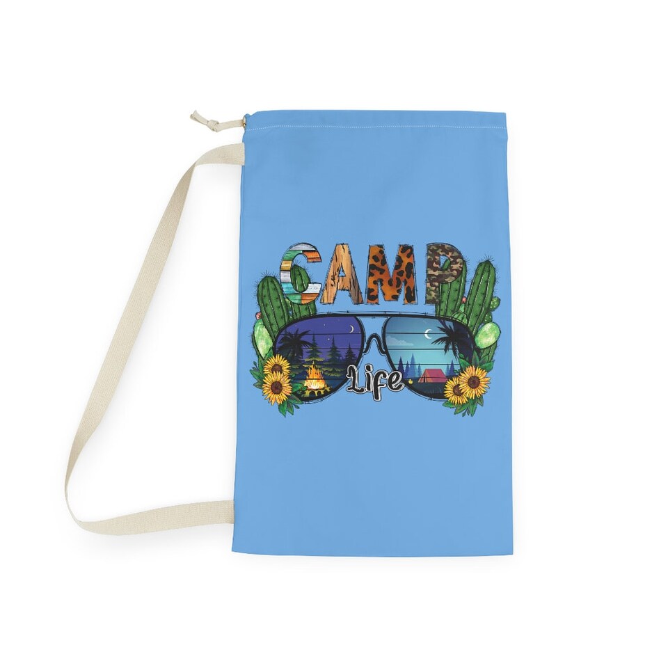 Discover Camp Life Laundry Bag