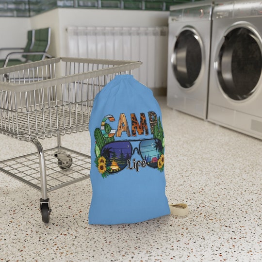 Disover Camp Life Laundry Bag