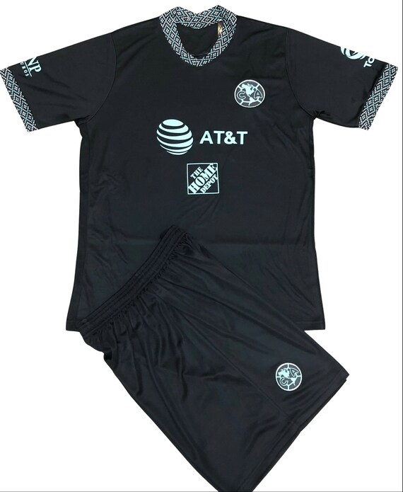 Club America 3rd Custom Name Black 