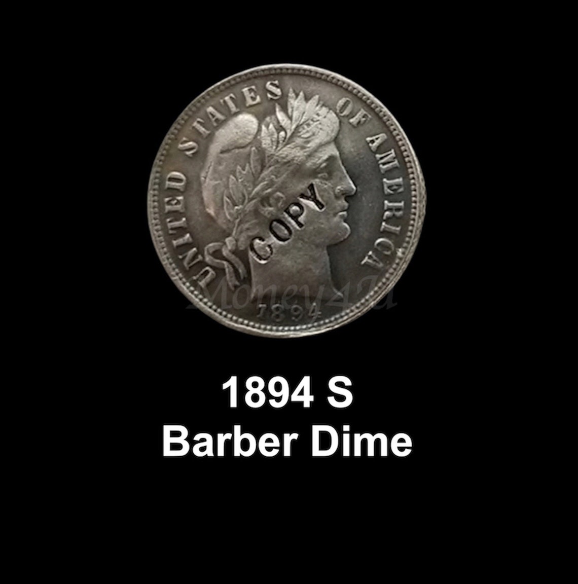 1894 S Barber Dime Very Rare & Sort After Collectors Coin Etsy
