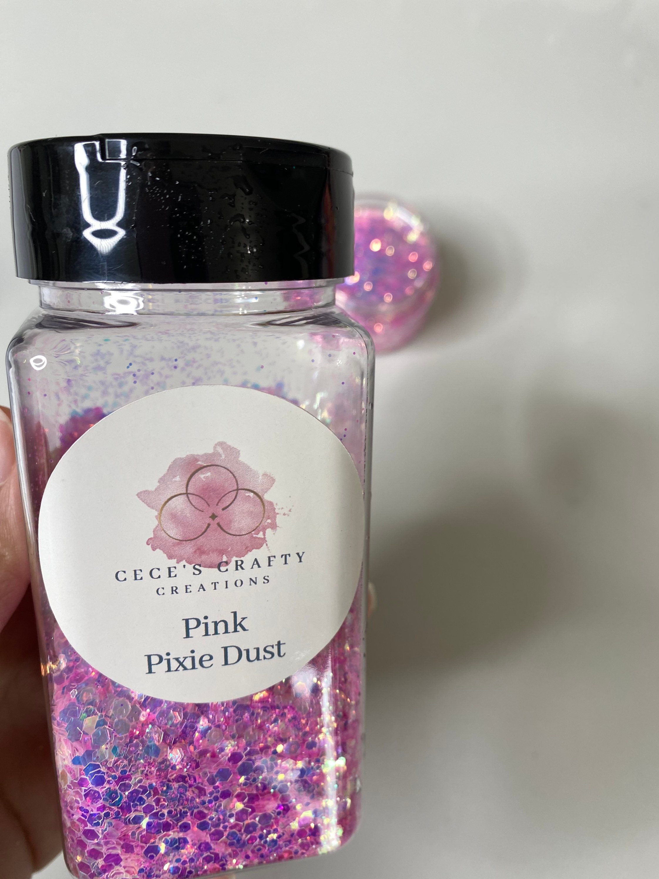 Chunky Hot Pink - Glitter & Pixie Dust Exclusive! 2 oz pink chunky glitter  - NEW!
