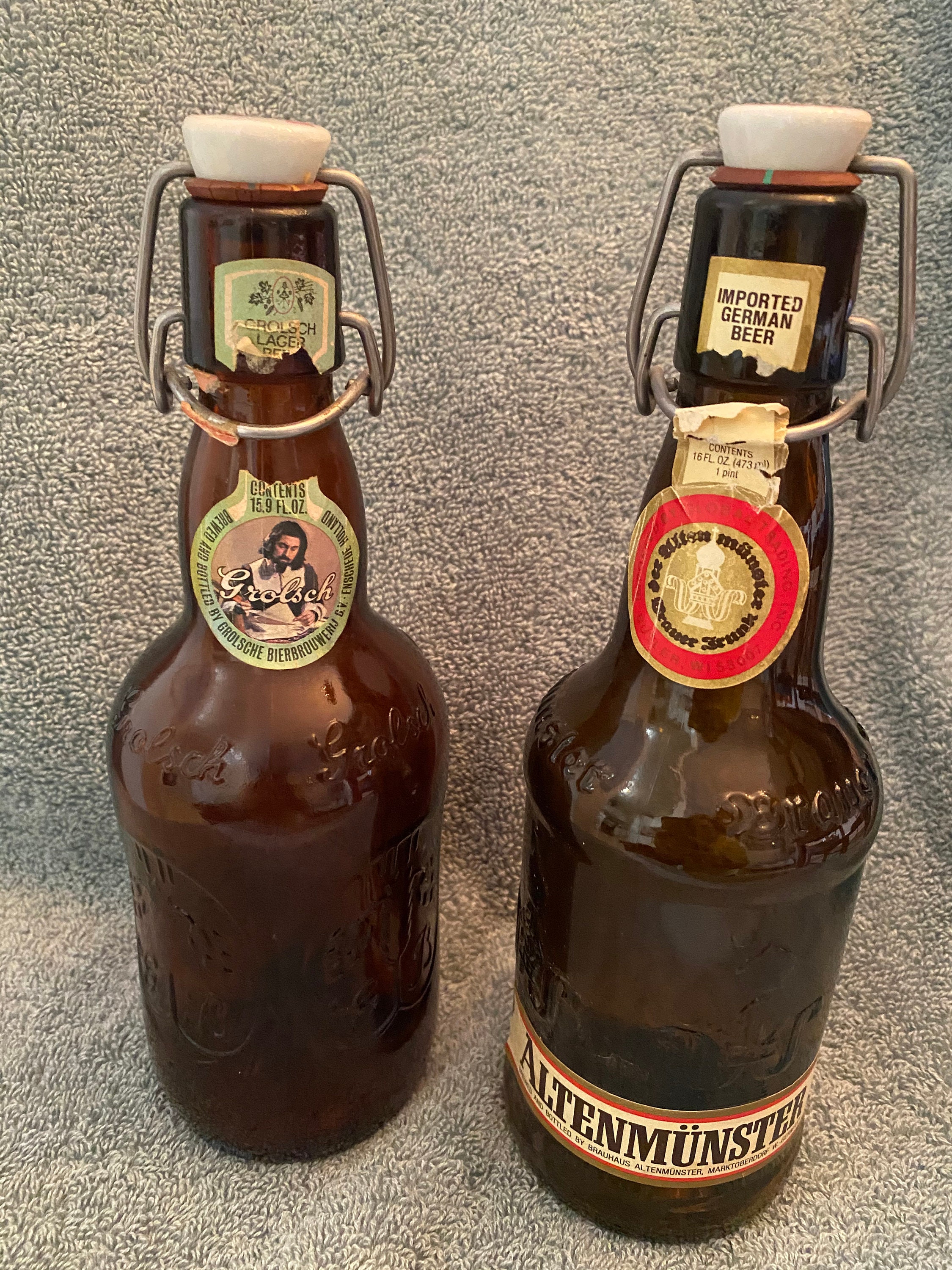 ANCIEN SIPHON BOUTEILLE Eau de Seltz bleu - J. LE MANACH BELLE ISLE en