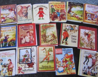 Viele alte Kinderbücher / Miniatur