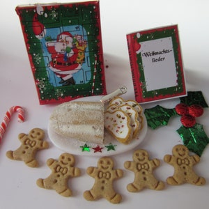 Christmas set stollen .... / Christmas polymer clay miniature