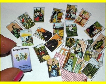 Kipper cards - warsayer cards / miniature dollhouse