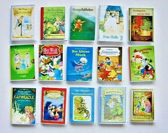 Viele alte Märchenbücher  / Miniatur