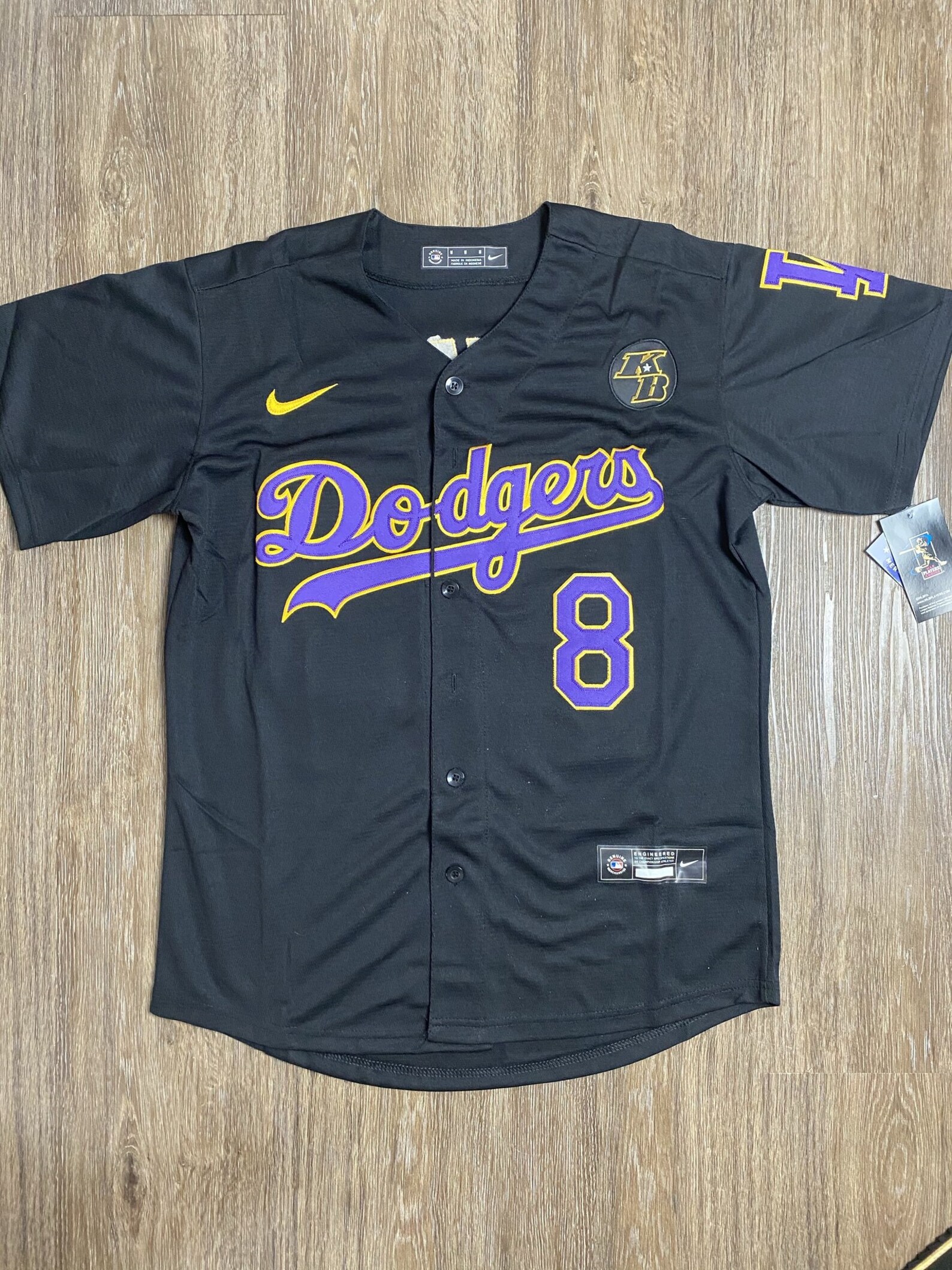 Hombres Kobe Bryant LA Dodgers Béisbol Jersey Cosido Etsy