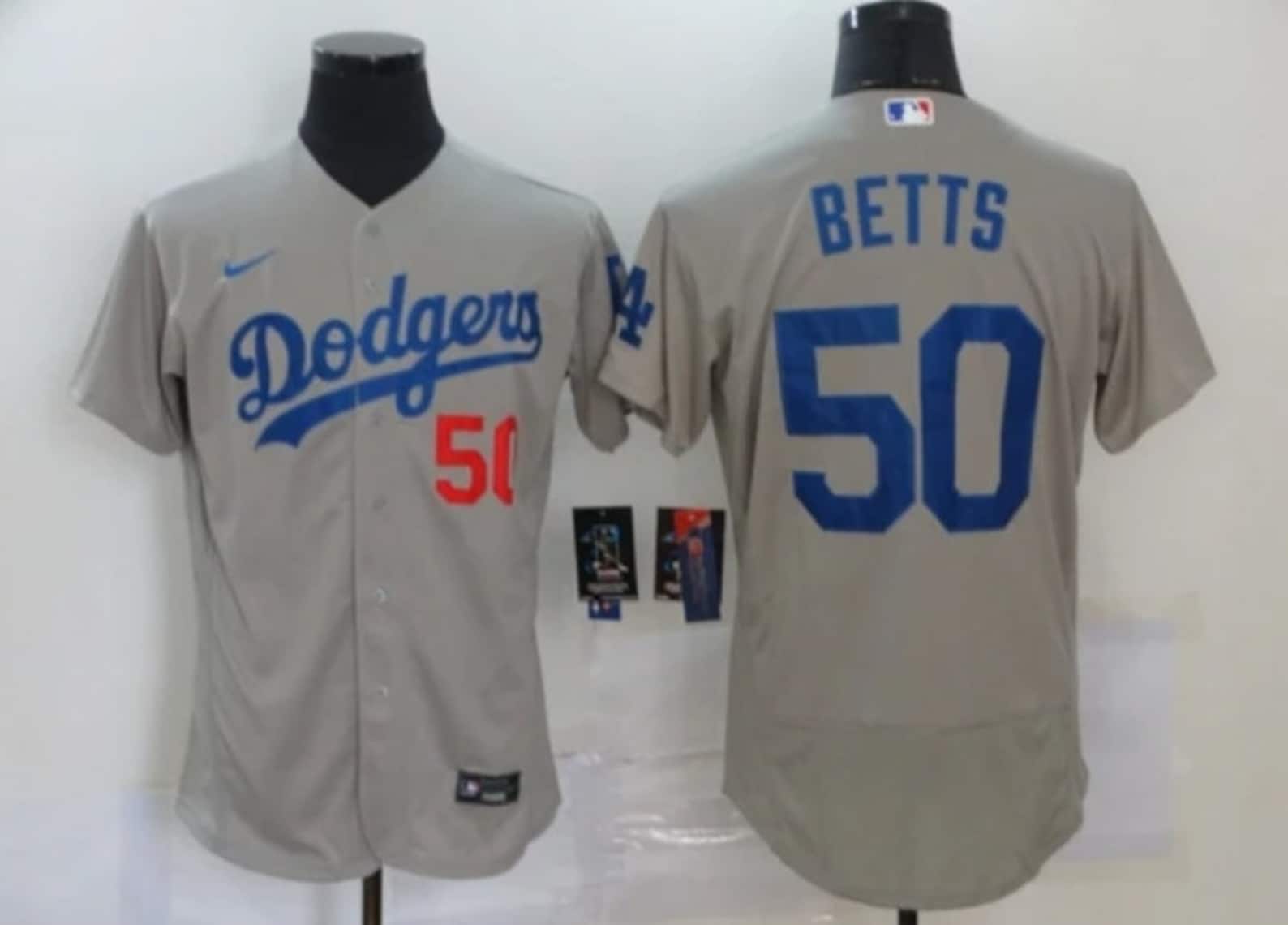 Mens Mookie Betts Los Angeles Dodgers Baseball Jersey Stitched Etsy