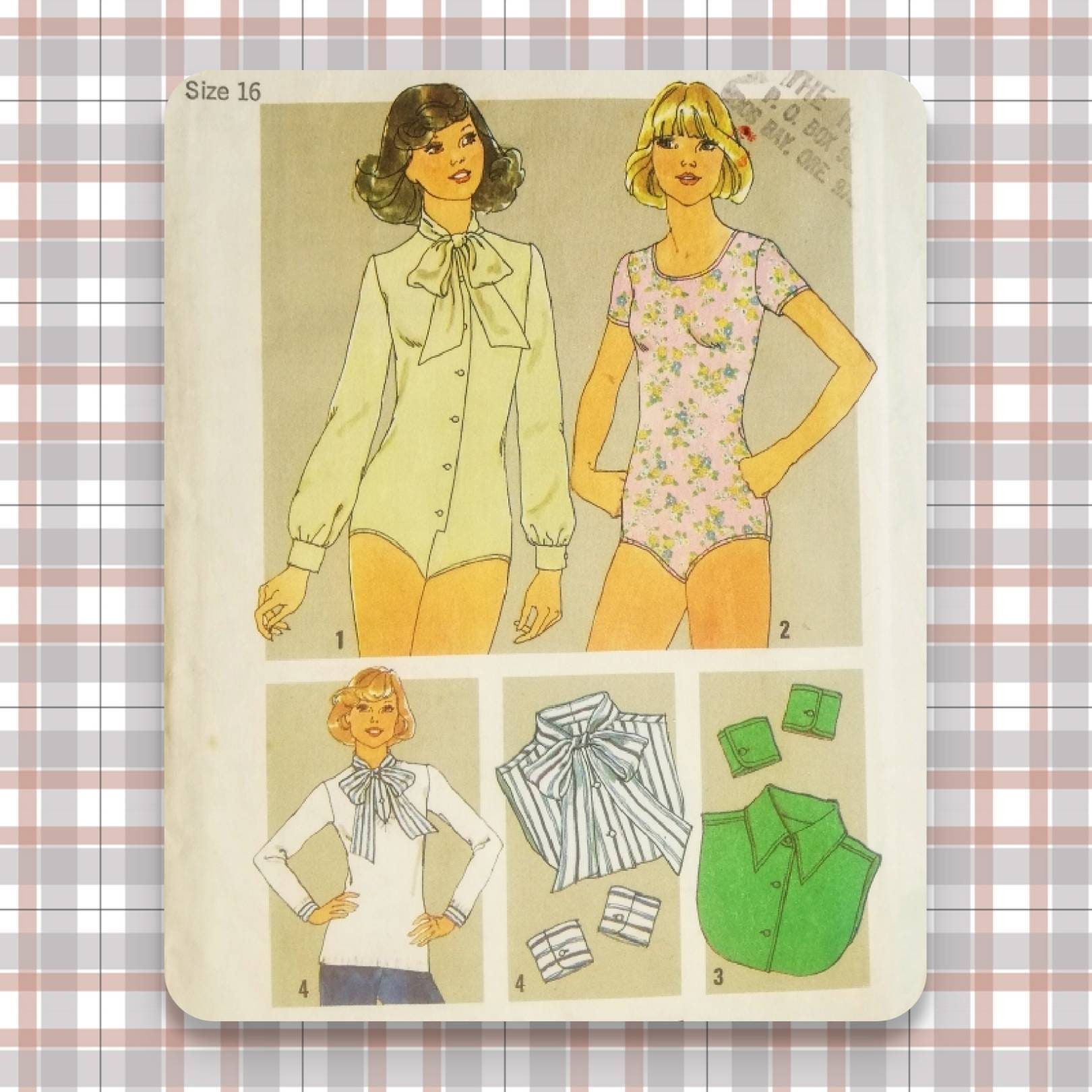 Simplicity 7681 Simplicity body suit pattern dickie and Etsy