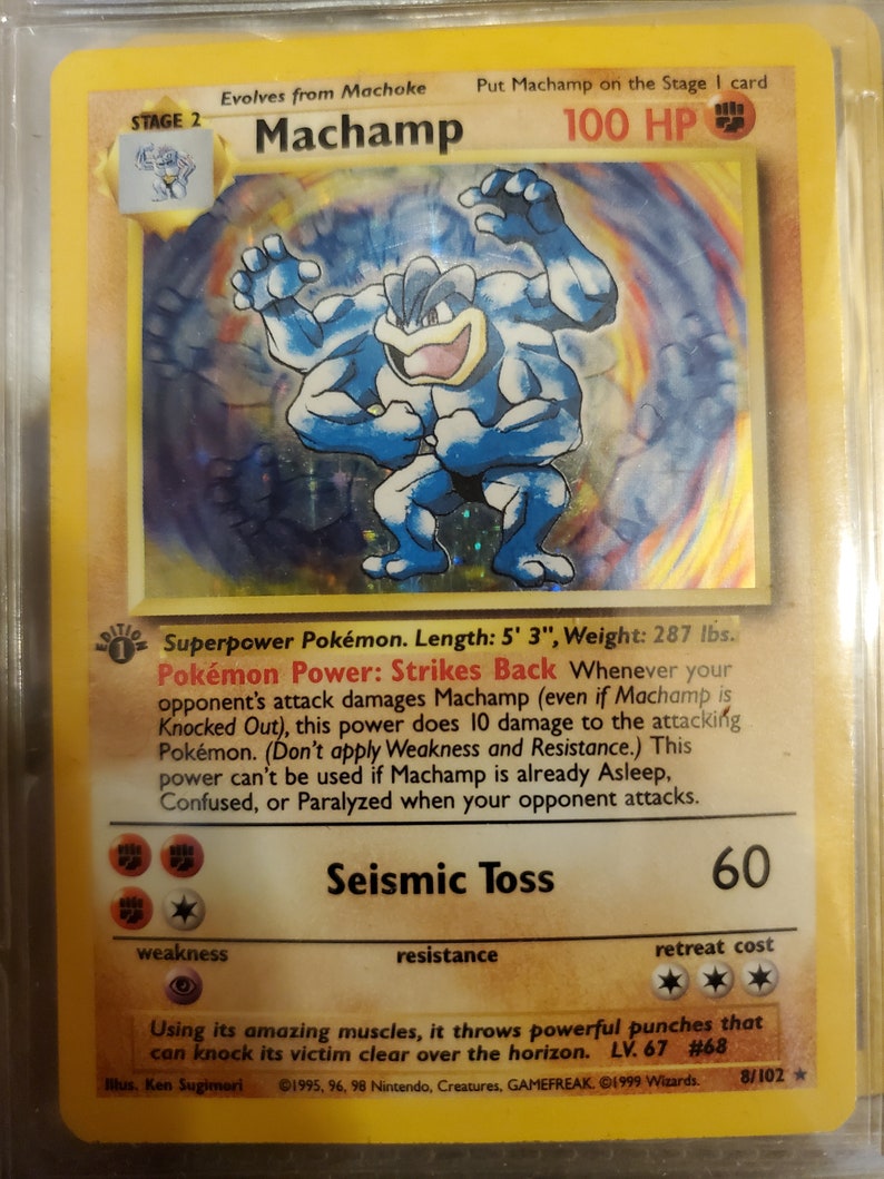 Machamp 1st EDITION | Etsy