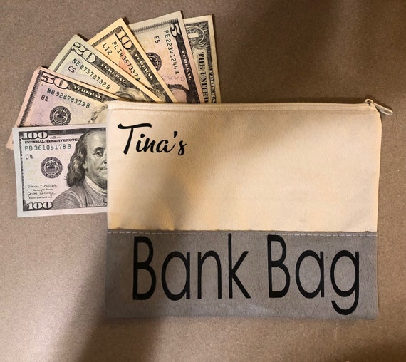Bank Bag Etsy