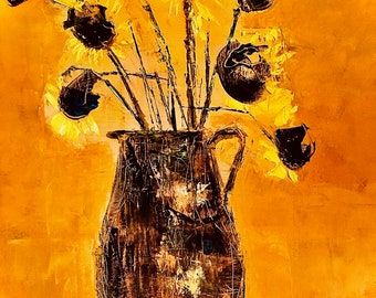 Stunning Flower Vase Downloadable Image/Art