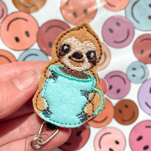 Sloth Badge Reel