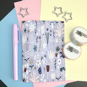 Cuaderno A6 Flores