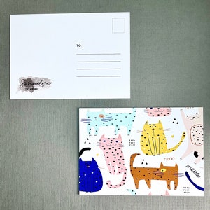 Cats Postcard