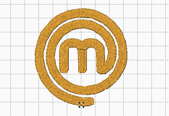 Logo MasterChef , Design master chef, Size 10 cm -  Italia