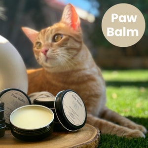 Baume pour les pattes pour chiens et chats | Baume pour les pattes biologique | Baume protecteur pour coussinets | Ingrédients naturels | Baume pour les pattes cicatrisant et réparateur | Météo Saison
