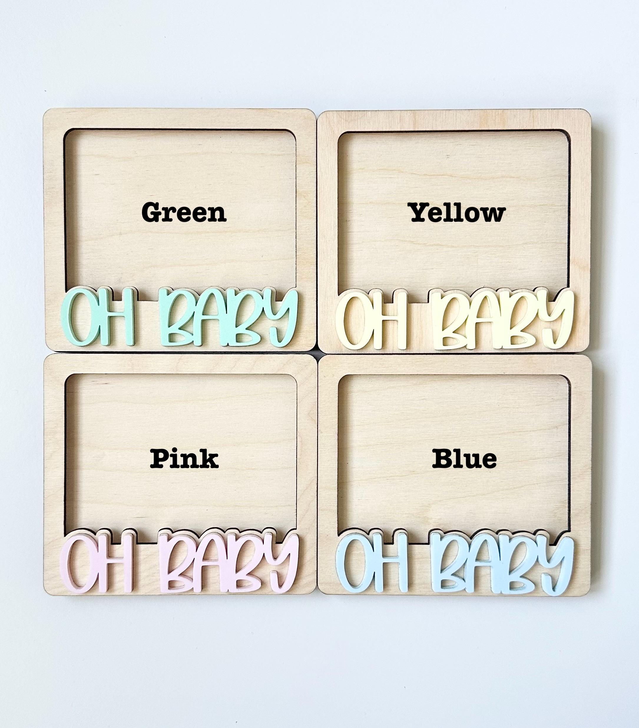 Sonogram Magnets Oh Baby Sonogram Fridge Magnet| Sonogram Frame| Ultrasound Frame| Baby ...