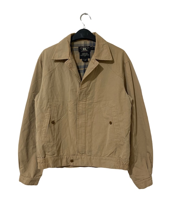 ジャケット・アウター 90s Ralph Lauren RRL Vintage 90s RRL Ralph Lauren Harrington Casual Jacket - Etsy