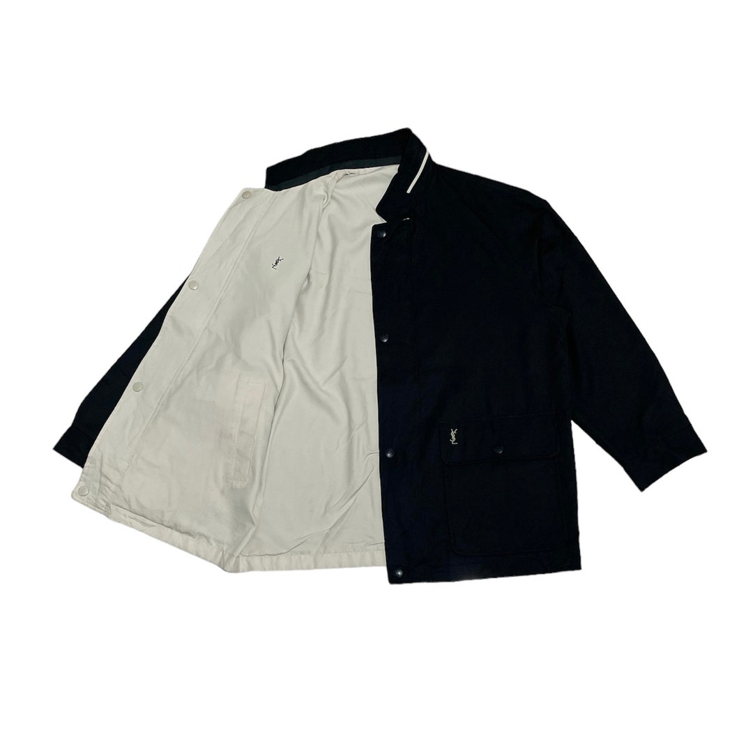 ジャケット・アウター Vintage Yves Saint Laurent knit jacket 1981 Yves Saint Laurent Ikat Knit Jacket