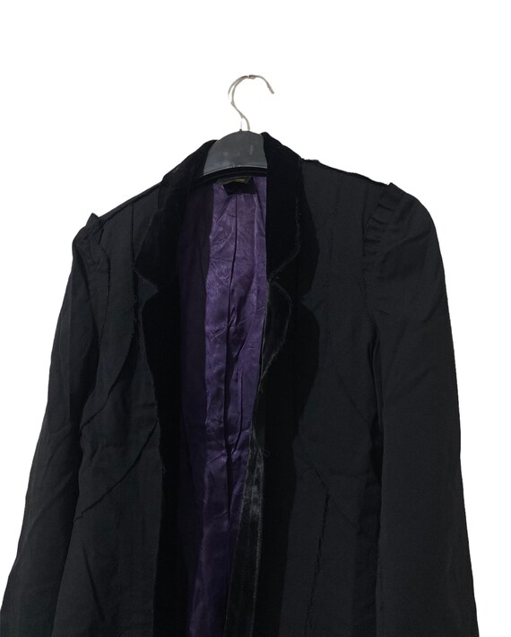 Fendi Deconstructed Patchwork Blazer Outerwear Ja… - image 4