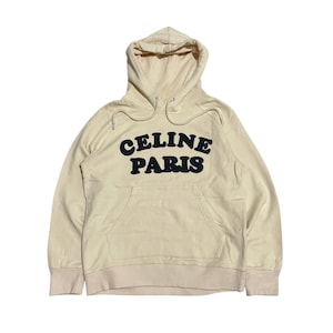 【美品】CELINE Paris Big Logo Sweatshirt Vintage Celine Paris Hoodie Big Logo - Etsy