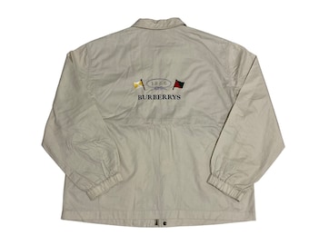 Vintage Burberrys Big Logo Freizeitjacke