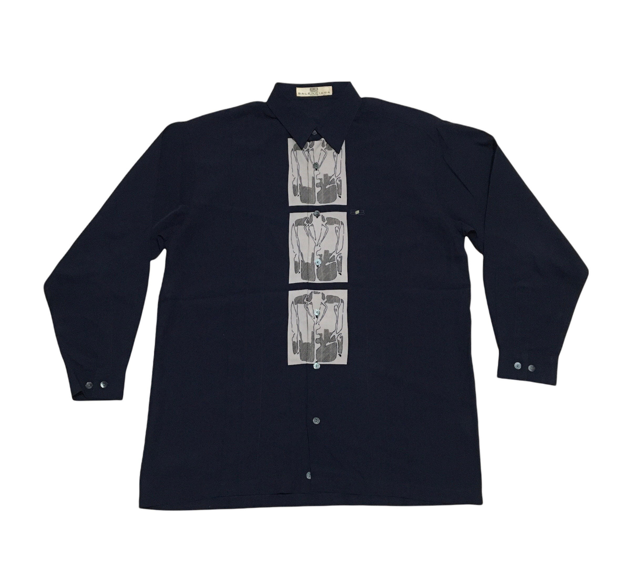 Balenciaga silk shirt sale