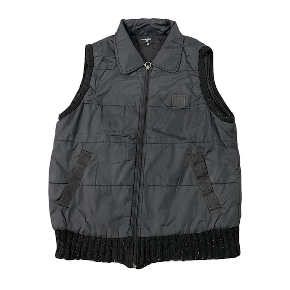 Vintage Chanel Tapped Logo Vest