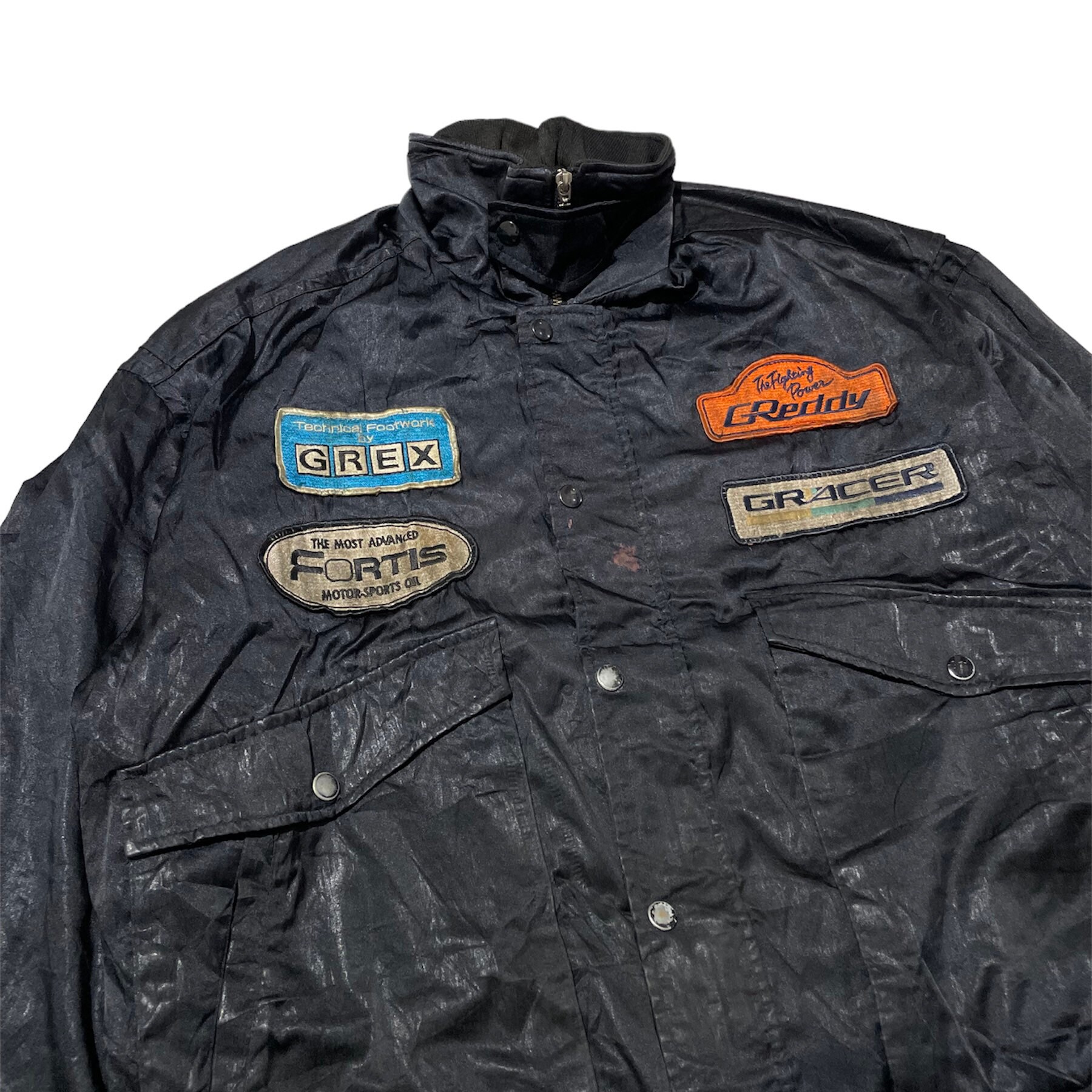 リ*コ様 ヴィンテージ GReddy トラスト レーシング パワーライブ ジャケ ヴィンテージ GReddy トラスト レーシング パワーライブ