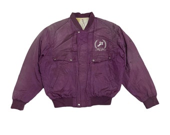 Vintage Formel Eins Bomberjacke Wendejacke
