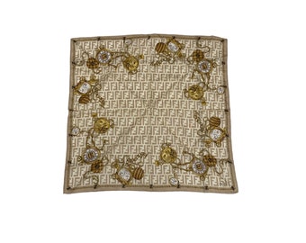 Vintage Fendi Handkerchief Zucca Monogram