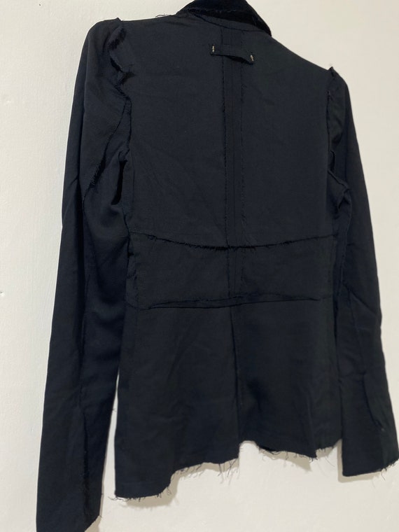 Fendi Deconstructed Patchwork Blazer Outerwear Ja… - image 3