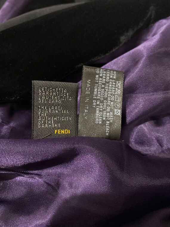 Fendi Deconstructed Patchwork Blazer Outerwear Ja… - image 9