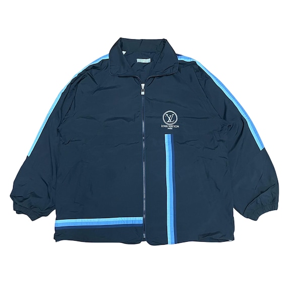 Louis Vuitton, Vintage Louis Vuitton Big Logo Windbreaker Zip Jacket