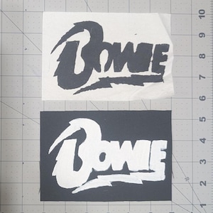 David Bowie patch / band patch / punk patch