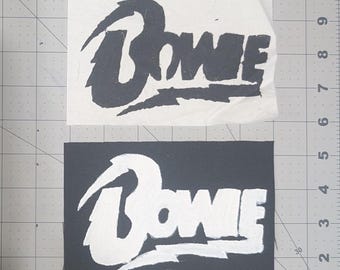 David Bowie patch / band patch / punk patch
