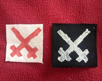 Xiu Xiu logo patch / band patch / punk patch