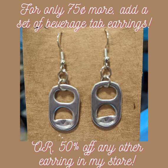 Red clearance bull earrings