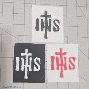 IHS patch / Christogram patch / punk patch