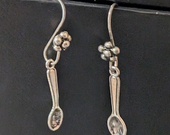 Small Spoon Earrings - spoonie / chronic illness / chronic pain / disability / invisible illness / spoon theory jewelry