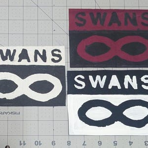 Swans patch / band patch / The Great Annihilator patch / punk patch
