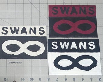 Swans patch / band patch / The Great Annihilator patch / punk patch