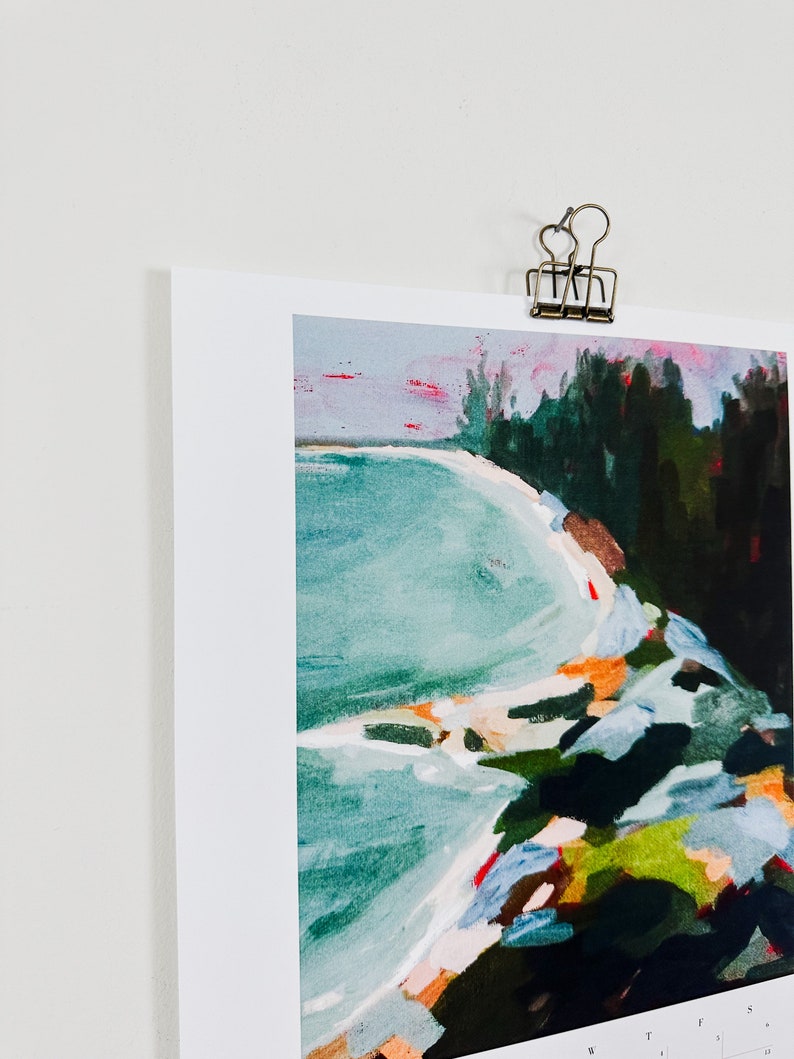 2024 Wall Calendar, Wall Art Calendar, Art Calendar, Vertical Calendar