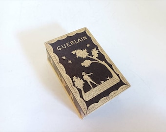 antique Guerlain perfume box made in France