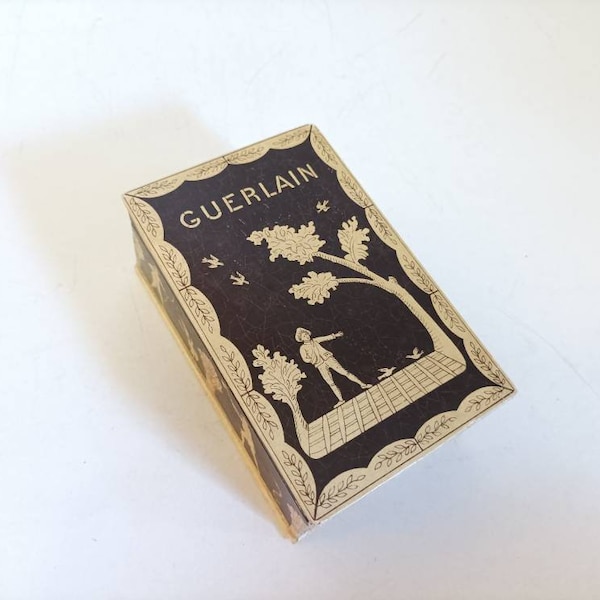 antique Guerlain perfume box made in France