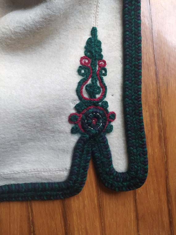 Antique Greek Traditional Costume Felt Vest From Menidi - Etsy